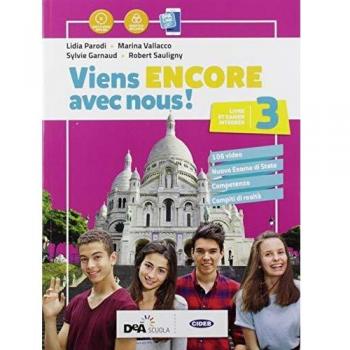 Viens encore avec nous! Livre élève et cahier d'exercices. Per la Scuola media. Con e-book. Con espansione online. Con 2 libri: Cates mentales-Esame Stato francais nouveau. Con DVD-ROM