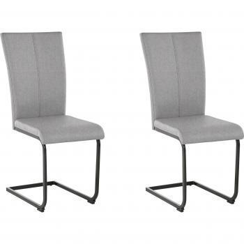 Freischwinger HOME AFFAIRE „Oliver“ – Doppelset, Microfaser, 43 cm × 98 cm
