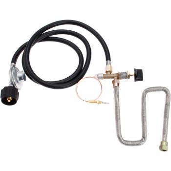 Propane Fire Pit Gas Control Valve System with 3Ft Hose