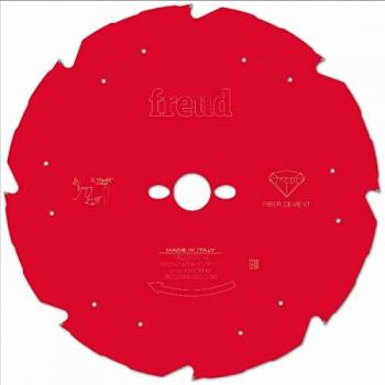 Scie circulaire portative Freud : lame diamant Ø305 mm, 2,4/1,8 mm, AL30, Z8, TD 10° – F03FS09851 – FR29F001