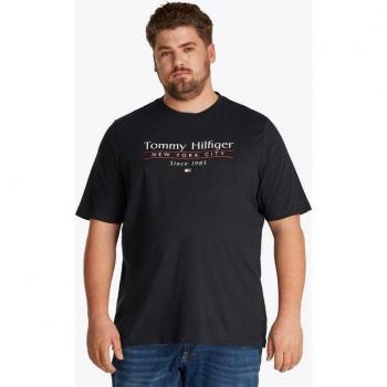 Tommy Hilfiger Big & Tall T-Shirt – BT‑HILFIGER CENTER STACK (Großgröße, farbig)