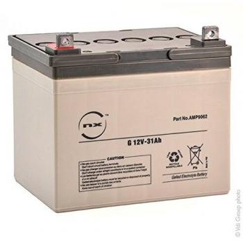 12V 31Ah Gel Lead Acid Battery NX 31-12 M5-M
