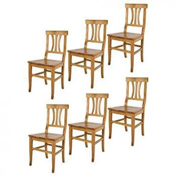 Tommychairs Set di 6 Sedie Faggio