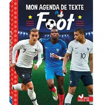 Mon agenda de texte Foot