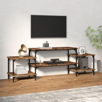 VidaXL Grijze TV Cabinet Set 4 Piece 72x35x36,5 cm