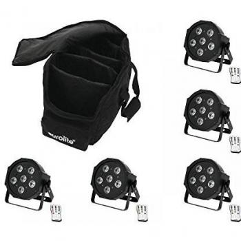 Eurolite Set 5x LED SLS-603 + Case