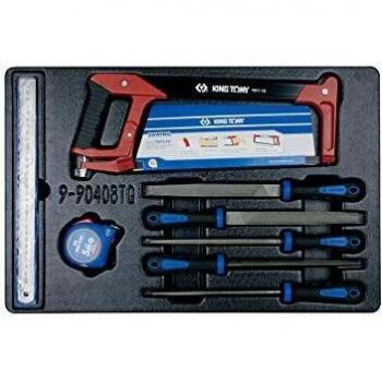 King Tony 8-Pièce Ensemble de Limes avec Module de Stockage