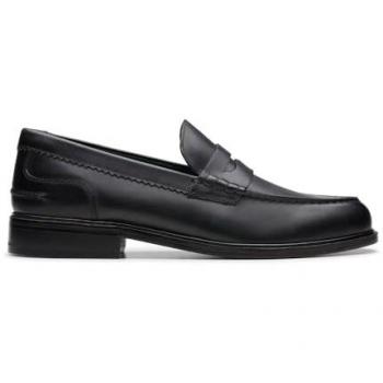 Clarks Men's Craft James Loafers, Classic Black – 10.5 Standard Fit