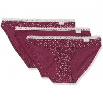 Esprit Braguita 3hip Mini para Mujer, Bordeaux Red 600