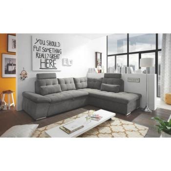 ED EXCITING DESIGN Nalo Ecksofa mit Bettkasten und Schlaffunktion