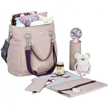 LÄSSIG Baby Bag Green Label, rose
