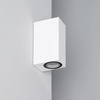 Applique Murale Extérieure LED Double Face Miseno Blanche