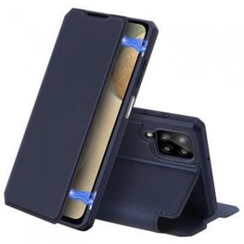 Dux Ducis Skin X Buchcase (Galaxy A12), Handyhülle, Blau