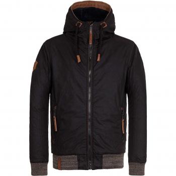 Naketano Herren‑Parka „Gingerbread Man III“ – Mit Kapuze, wasserabweisend