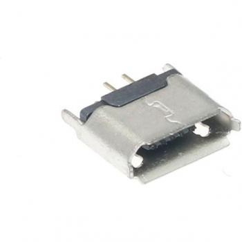 Conectores Micro USB hembra 180 Grados 5 Pines