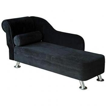 HOMCOM Modern Armchair Day Bed with Cushion