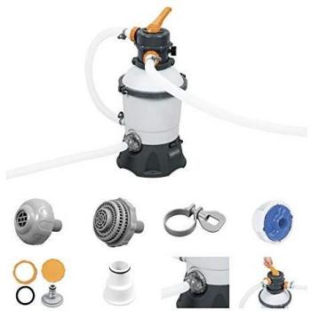Bestway 58515-2 Pompa Di Filtraggio A Sabbia Da 3.028 L/H