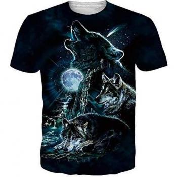 Idgreatim Men's/Women's 3D Graphic Top