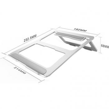 Tragbarer Aluminium Laptop Halter mit Kühlfunktion
