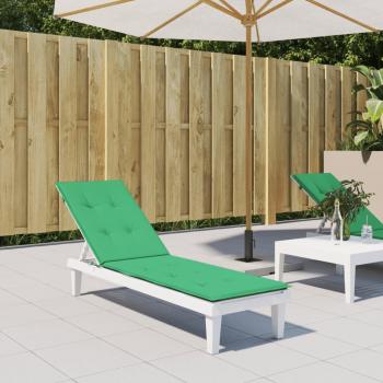 VidaXL Almofadão Cadeira de Terraço 75+105cm Verde