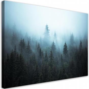Cuadro Bosque Místico 60x40 en Verde
