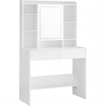 Tavolo Trucco Vasagle Bianco 3 Colorazioni