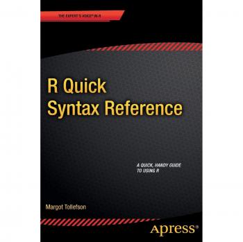 R Quick Syntax Reference by Tollefson & Margot