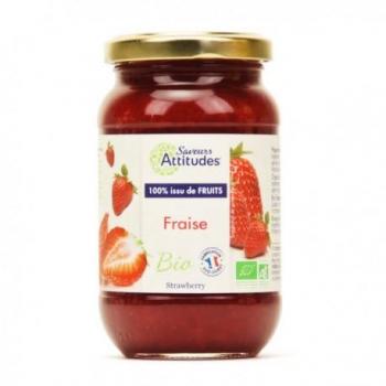 Confiture de fraises sans sucre ajouté (660 g)