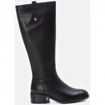 Botas de Piel Negra Carmela
