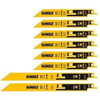 DeWalt Reciprocazoutbladen Set DT2446 – 8‑delig Casette