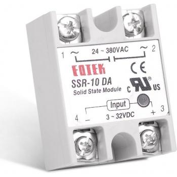 Relé de estado sólido SSR-10DA/25DA/40DA 220V