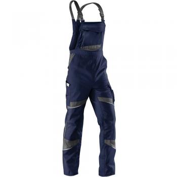 KÜBLER Workwear KÜBLER ACTIVIQ Arbeits-Latzhose dunkelblau/anthrazit