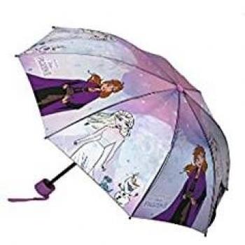 Ombrello pieghevole Disney Frozen 2 con manico ergonomico