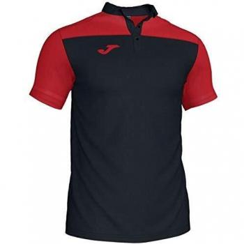 Polo Joma Hobby II Nero-Rosso