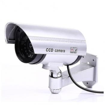 Cámaras de Seguridad Ficticias con Luz Intermitente