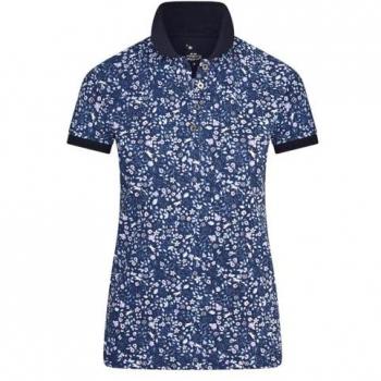 Imperial Riding Reitshirt „Mandy“ – Marineblau, Blütenprint (XS)