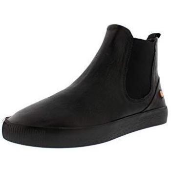 Softinos Damen Ankle Boots Saha Lady Boots Schwarz