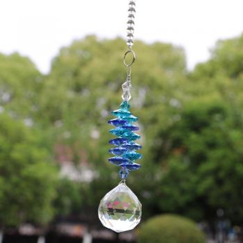 Hanging Chakra Crystal Ball