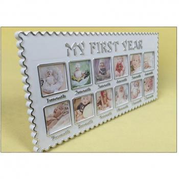 12 Monate Baby Foto Rahmen