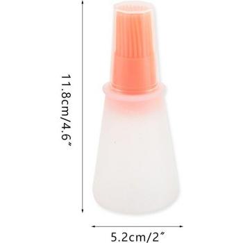 Botella de Silicona con Cepillo para Aceitar
