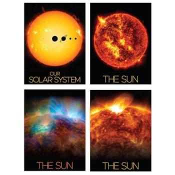 Stellar Spectrum Series: NASA Planet Size Comparison Prints