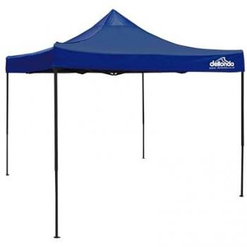 Dellonda Premium 3 x 3m Pop-Up Gazebo, Heavy Duty, PVC Coated, Water Resistant Fabric, Supplied with Carry Bag, Rope, Stakes & Weight Bags