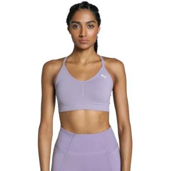 Puma Women's Purple MOVE SHAPELUXE Seamless Bra