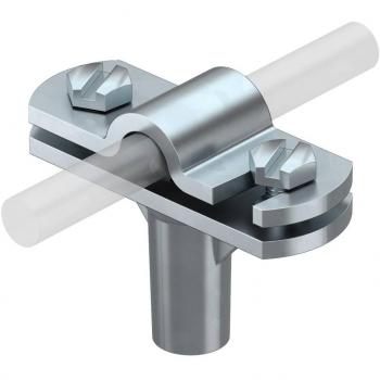 Zinc-Galvanized M8 Lightning Protection Holder (20 Count)