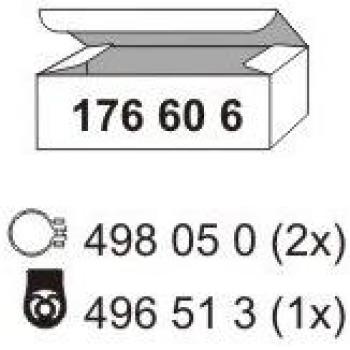ERNST 176606 Montagesatz, Schalldämpfer