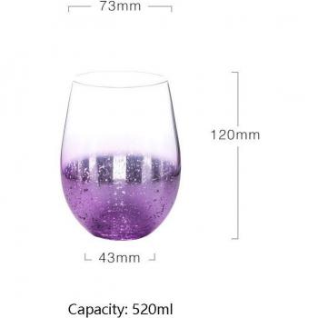 Vaso Lúcido Estrellado 520 mL