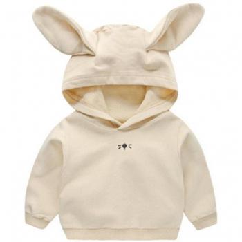 Sudadera con Orejas de Conejo para Bebés