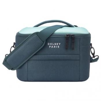 Delsey Paris Brochant 3.0 beauty case 31.5 cm blu scuro