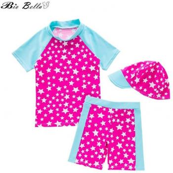 Bañador Infantil con Tops y Pantalones
