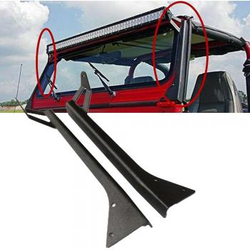 Soportes LED para Parabrisas Superior Jeep Wrangler (1987-1995)